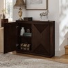 Bella Depot  39'' Modern V-shape Storage Cabinet, Narrow Side Cabinet for Living Room Entryway Hallway Kitchen - 3 of 4