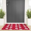 Heather Dutton Tis The Season Retro Santa Red Welcome Mat -Society6 - 2 of 3