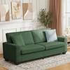 Modern 3 Seater Sofa, Deep Seat Sofa with Wide Armrests,Oversized Loveseat with Removable Washable Cover, Plush Cloud Couch for Living Room, Bedroom - 2 of 4
