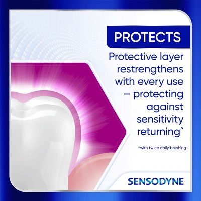 Sensodyne Clinical Repair Whiten & Shine Toothpaste - 3.4oz/3pk