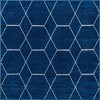 Unique Loom Trellis Frieze Geometric Trellis Indoor Woven Area Rug - 2 of 4