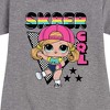 Girls' - LOL Surprise! - SK8ER GRL Graphic Short Sleeve Fleece Dress - 2 of 4
