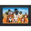 Briarwood Lane Doormat 30x18 Indoor Outdoor Give Thanks Dogs Thanksgiving For Thanksgiving Doormat - 2 of 4