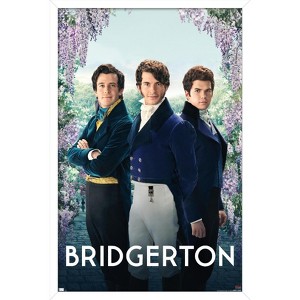 Trends International Netflix Bridgerton - Gentlemen Framed Wall Poster Prints - 1 of 4