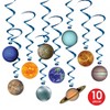 Beistle Solar System Whirls, 3' 2"-3' 5", (10/Pkg) Multicolored - 4 of 4