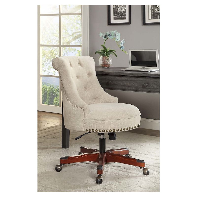 Sinclair Office Chair - Linon, 3 of 9