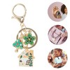 Unique Bargains Mushroom House Handbag Charms Keychains 1 Pc - 3 of 4
