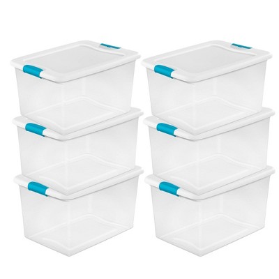 plastic storage boxes drawers