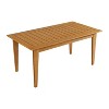 Alaterre Furniture Barton Eucalyptus Wood Rectangle Outdoor Dining Table - 4 of 4