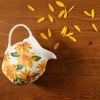 Bloomhouse Sunnyflower 2.6-Quart Hand-Painted Floral Stoneware Pitcher - 2 of 4