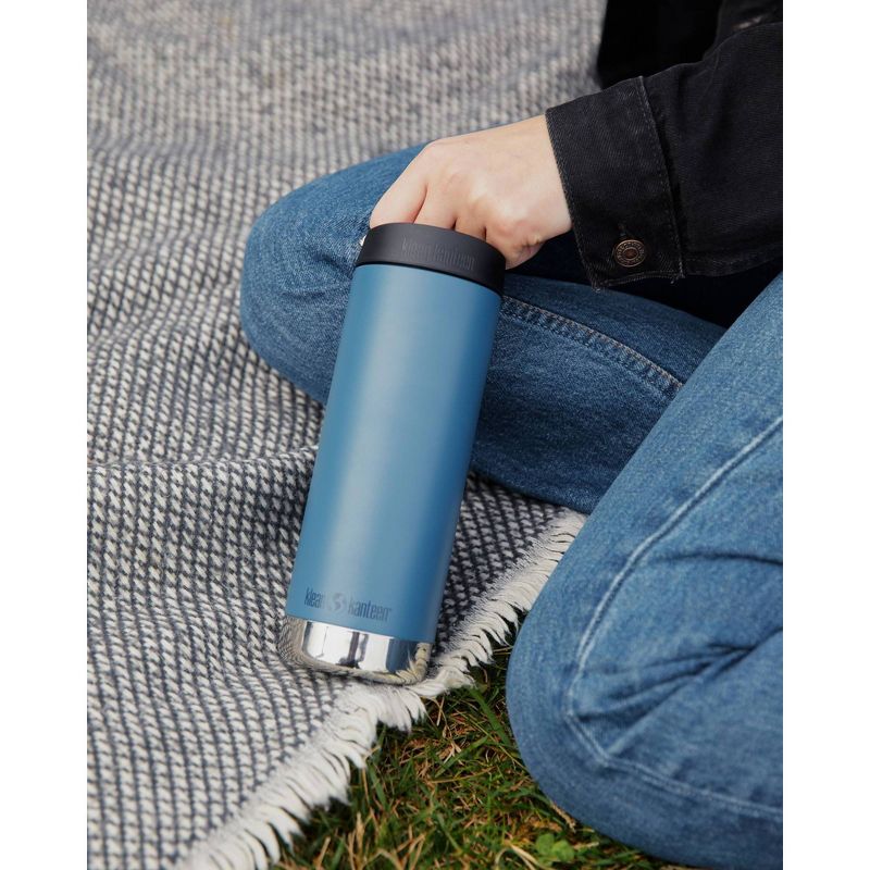 Klean Kanteen 16oz TKWide Insulated Stainless Steel Water Bottle with Cafe Cap, 3 of 9