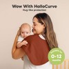 KeaBabies 4pk Hallo Baby Burp Cloths, Organic Cotton Burp Cloth for Girls, Boys, Soft & Absorbent Burping Cloths - 3 of 4