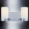 Urban Ambiance Luxury New Traditional Bath Light,  7''H x 15''W,  Polished Chrome Finish, ULB2151 - 3 of 4