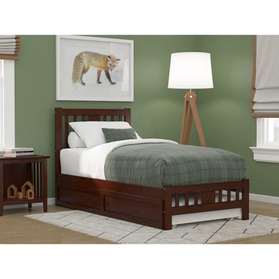 AFI Furnishings Tahoe Platform Bed T with Footboard & T Trundle AW