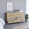 NicBex 6 Drawer Double Dresser for Bedroom,Modern Style  Drawers with Black Metal Pulls,Dressers for Kids Room,Living Room,Entry and Hallway - 2 of 4