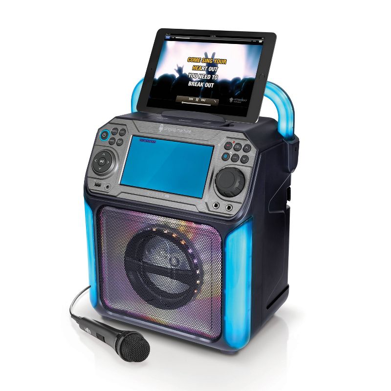 Singing Machine Groove XL Karaoke Machine with Bluetooth Recording Functionality and Fun Vocal Effects, 3 of 9