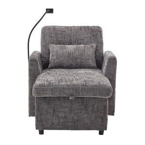 XINGHANZHENXUAN Multifunctional Lazy Sofa with Phone Stand & Storage for Living Room & Bedroom - 1 of 4