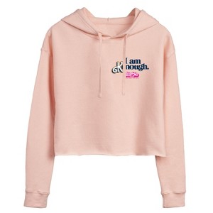 Women's - Barbie - I Am Kenough Cropped Graphic Hoodie - 1 of 2