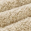 LunaLulinlk 1 PCS 24x60" 100% Cotton Tufted 3000 GSM Reversible Bath Rug Natural - 4 of 4