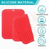 Unique Bargains Silicone Heat Resistant Non-Slip Durable Dish Drying Mat - 3 of 4