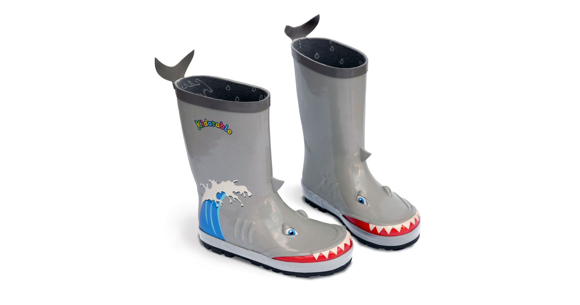 Kidorable Shark Rain Boots