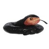 Aurora Small Bella Black Snake Mini Flopsie Adorable Stuffed Animal 6" - 3 of 4