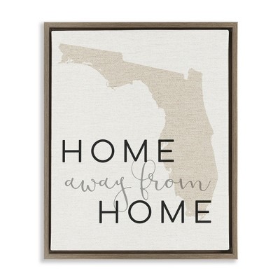 Stupell Industries Home Sweet Florida Typography, 25" x 31"