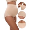INSPIRE CHIC Women's High Waist Maternity Briefs Butt Lifter Seamless Comfortable Pregnancy Ladies Panties - 3 of 4
