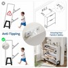 Garvee Shoe Storage Cabinet with 2 Flip Drawers, Freestanding Shoe Organizer with Metal Legs, Narrow Shoe Rack Cabinet for Entryway - 3 of 4