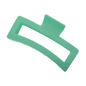 Unique Bargains Fashion Rectangle Frosted Hair Clips 1 Pc - 1 of 4
