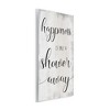 Stupell Industries Happiness is a Shower Away Wall Plaque Art, 10" x 15" - 2 of 4