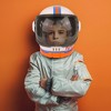 Studio Halloween, LLC Astronaut Space Helmet Child Costume Accessory | Black Visor - 2 of 4