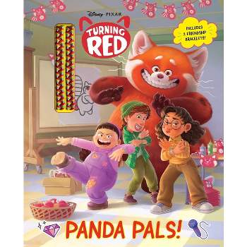 Disney Pixar: Turning Red: Panda Pals! - (Book with Friendship Bracelets) by  Suzanne Francis (Hardcover)