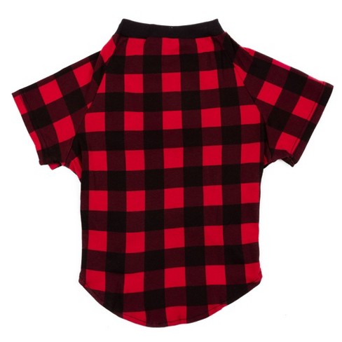 Buffalo Check Matching Family Dog Pajamas - Wondershop™ - Black/Red - S