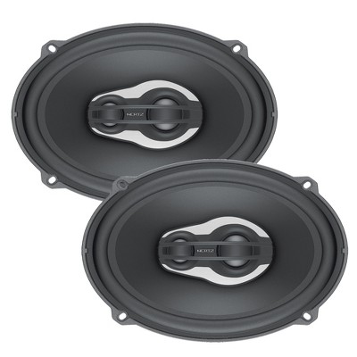 Hertz Mille Pro Series MPX-6903 6x9" Pro Audio Three-Way Coaxial Speakers (Pair) with Grilles