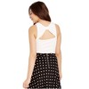 Aeropostale Womens Cross back Crop Tank Top, White, X-Large - 3 of 3