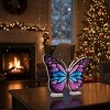 Butterfly LED Tunnel Light Blue and Purple Display – 17" by Melrose - 3 of 3