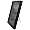 Northlight Rectangular Picture Frame with Clip - for a 8" x 10" Photo - 14.5" - Black - 4 of 4