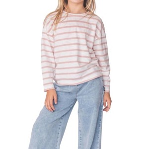 Girl DRIFT AWAY LONG SLEEVE TOP - feather 4 arrow - 1 of 2