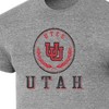 NCAA Utah Utes Men's Gray Tri-Blend T-Shirt - 3 of 3