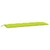 vidaXL Garden Bench Cushions 2 pcs Bright Green 70.9"x19.7"x2.8" Oxford Fabric - 3 of 4