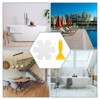Unique Bargains Non-Slip Waterproof Safety PEVA Bathtub Stickers 20 Pcs - 4 of 4