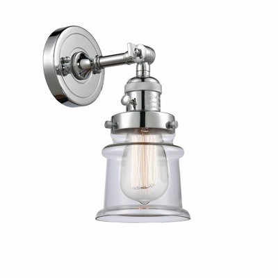 Canton - 1 Light Wall Sconce In Industrial Style-11 Inches Tall and 5.25 Inches Wide