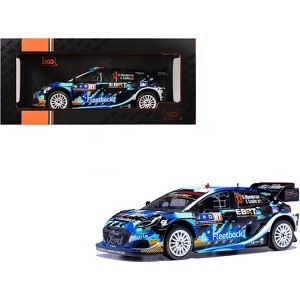 Ford Puma Rally1 #13 Gregoire Munster - Louis Louka "Central European Rally" (2023) 1/18 Diecast Model Car by IXO Models - 1 of 3