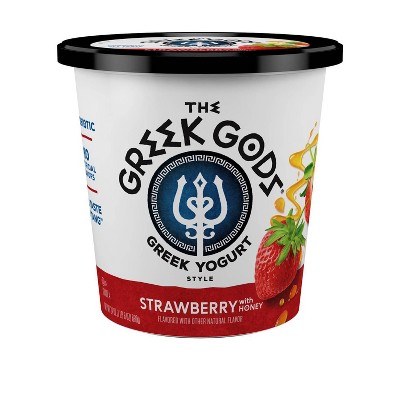 The Greek Gods Honey Strawberry Greek Yogurt - 24oz