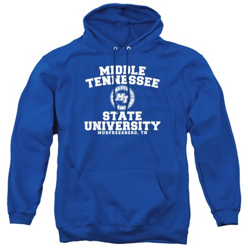 Campus Lab Mtsu Middle Tennessee State University Official Circle Logo Unisex Adult Pull over Hoodie Target