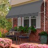 Yaheetech Manual Retractable Awning With Adjustable Angle & Height For Patio, Balcony, Courtyard, Porch, Deck - 2 of 4