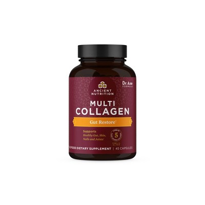 Ancient Nutrition Multi Collagen Gut Restore Capsules - 45ct