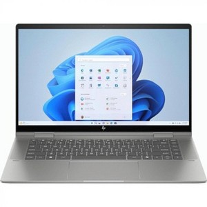 HP ENVY x360 15.6" 1920x1080 FHD IPS Touchscreen Laptop Intel Core Ultra 5 125U 8GB RAM 512GB SSD Mineral Silver - Intel Core Ultra 5 125U Dodeca-core - 1 of 4