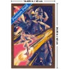 Trends International Marvel Fantastic Four: First Steps (2025) - Galactus & Silver Surfer Framed Wall Poster Prints - 3 of 4